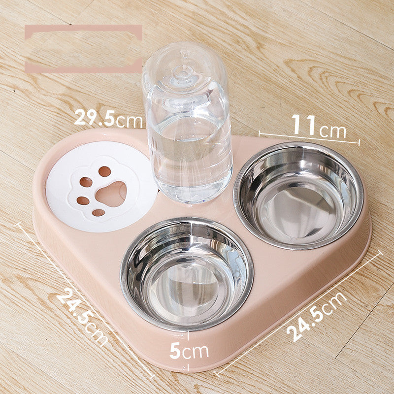 Easy-Clean Pet Food and Water Dish for Daily Use