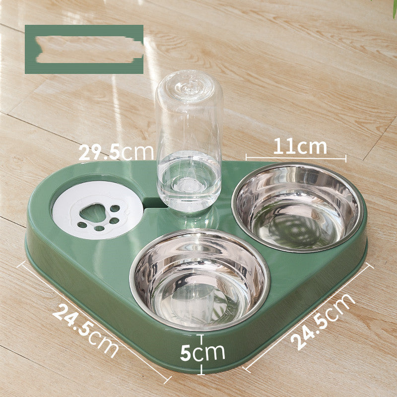 Easy-Clean Pet Food and Water Dish for Daily Use