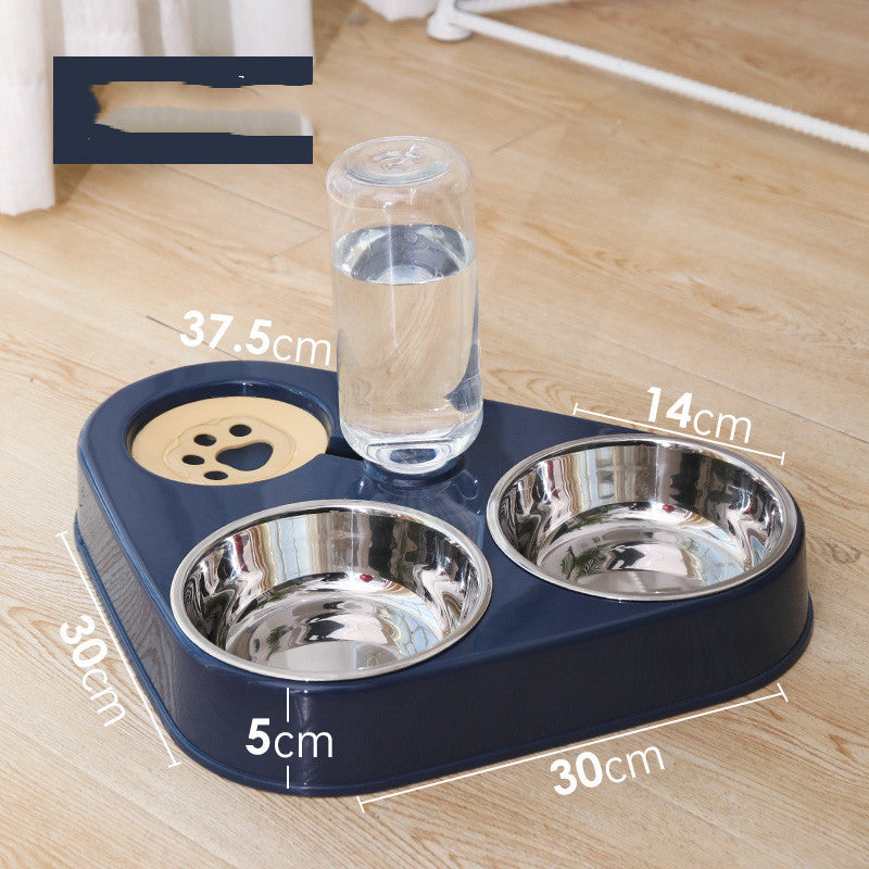 Easy-Clean Pet Food and Water Dish for Daily Use