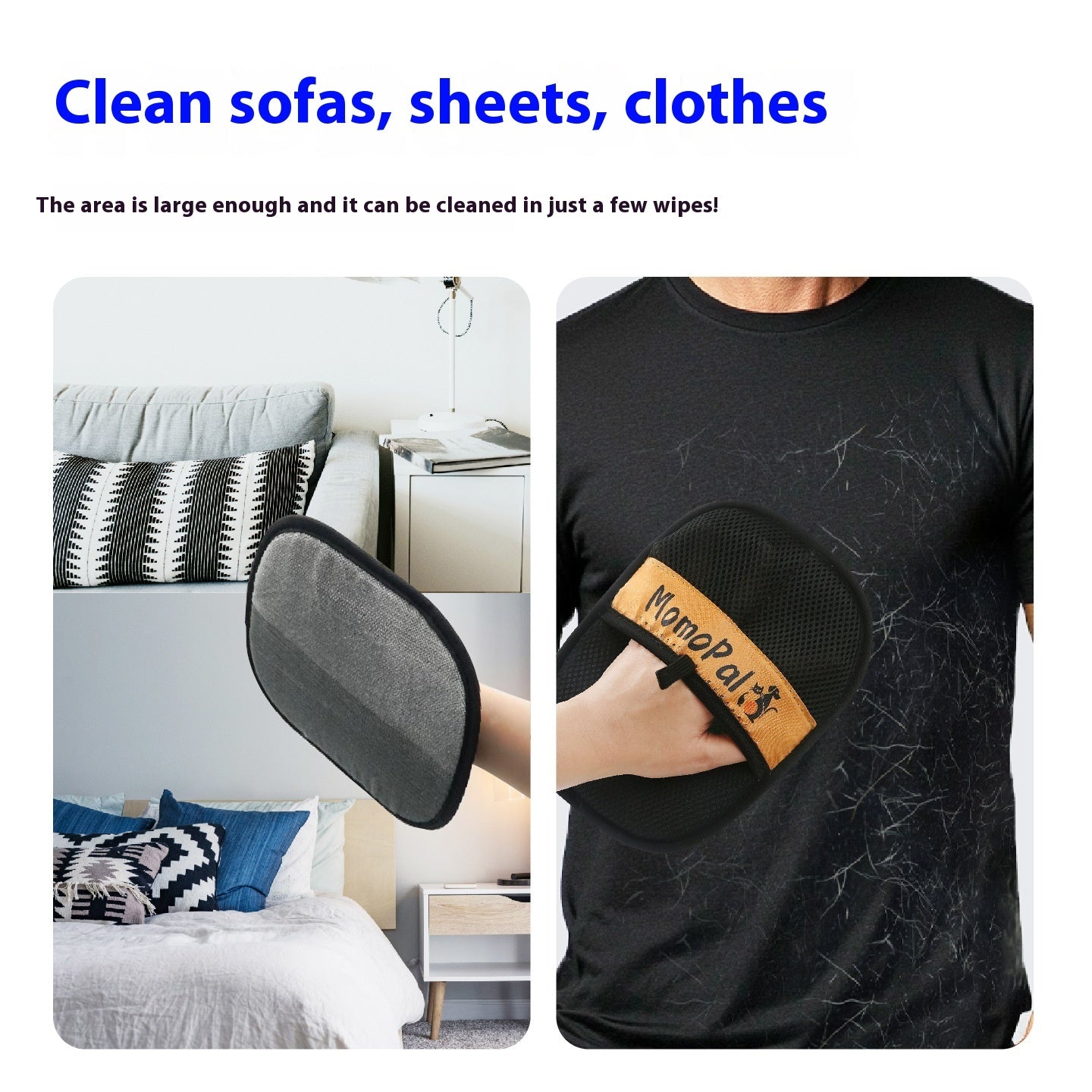 Pet Electrostatic Hair Removal Gloves