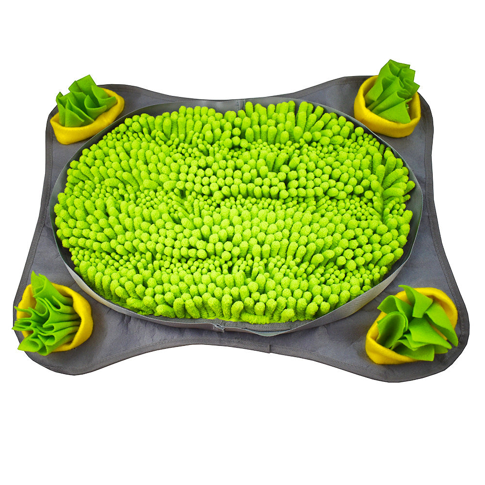 Interactive Sniffing Mat for Dogs and Cats for Slow Feeding