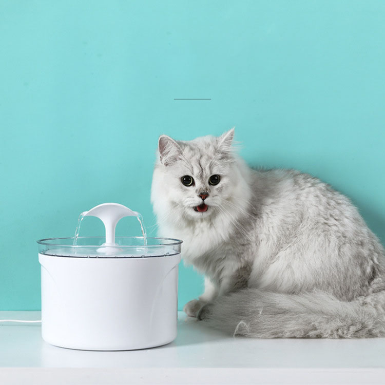 Automatic Pet Water Fountain with LED Display for Dogs & Cats